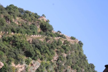 Dağların güzel manzarası