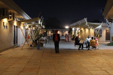 Barselona şehrinin sokak manzarası