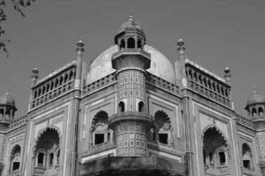 Safdarjung's Tomb in a marble mausoleum in New Delhi, India