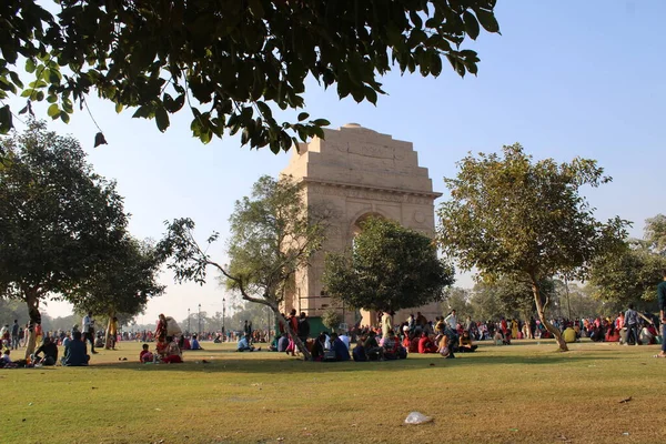 New Delhi, India-Jan 18 2022: Indian Navy soldier's contingent marches during the Republic day rehearsal at Rajpath, New Delhi.