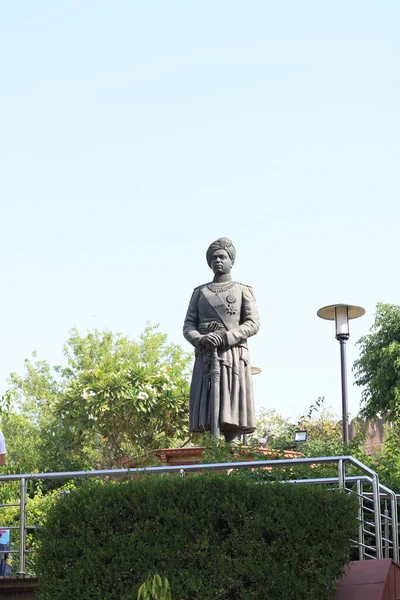 Alwar Rajasthan Hindistan Mart 2023 Geç Maharaja Jai Singh Heykeli — Stok fotoğraf