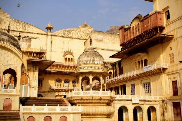 stock image City Palace complex of Alwar, Build in the 18th century, this magnificent fort is located in the foothills of Aravalli, right below Bala Quila