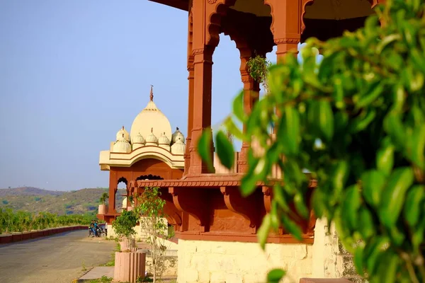 Det Vackra Templet Det Kungliga Palatset Jaipur India — Stockfoto