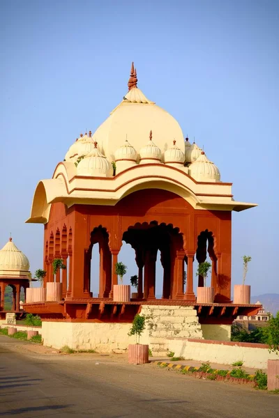 印度斋浦尔古城美丽的建筑 — 图库照片