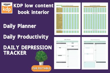 Günlük Depresyon İzleyicisi Günlük Planlama Üretimi