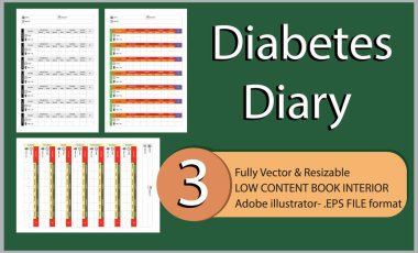 Diyabet günlüğü, günlük kan şekeri, ilaç, yemek, egzersiz ve kan şekerini etkileyen diğer faktörlerin bir kaydıdır.. 