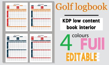 Golf Turnuvası Puanı ve kayıt defteri.