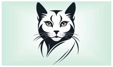 Kedi Silüeti Uluslararası Kedi Günü.