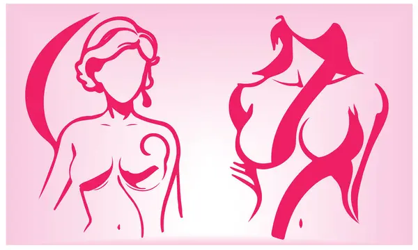 stock vector Breast Cancer Importance of Early Detection 