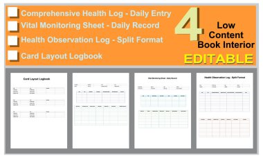 Kan basıncı ve kalp sağlığı kayıtları.