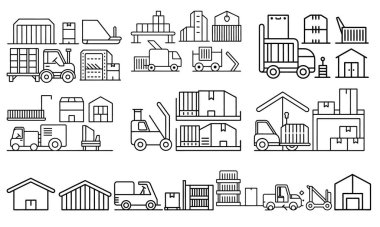 Depo ve Lojistik Satır Simgesi Ayarlandı