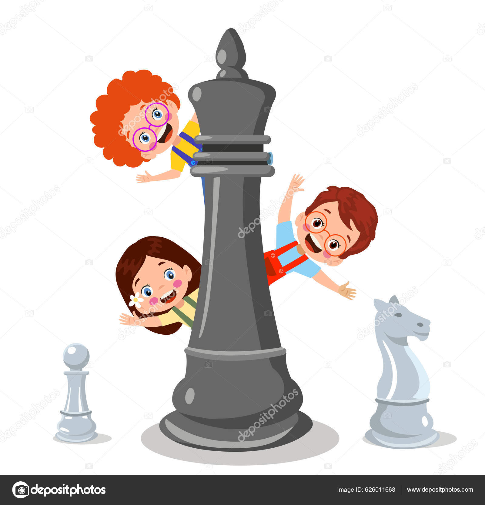 Vetores de Xadrez Cavalo Feliz Dos Desenhos Animados e mais imagens de  Branco - Branco, Cavalo - Peça de xadrez, Clip Art - iStock