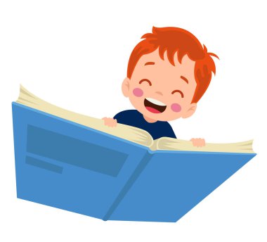 bir kitap üzerinde uçan kız ve erkek