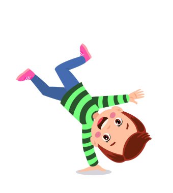 Mutlu Küçük Çocuklar Eğleniyor