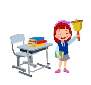 cute student boy in school uniform