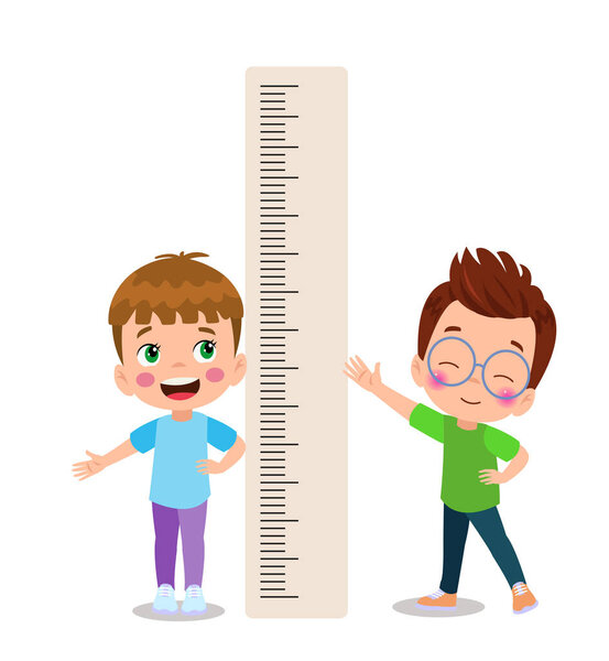 Мера роста для маленьких детей
