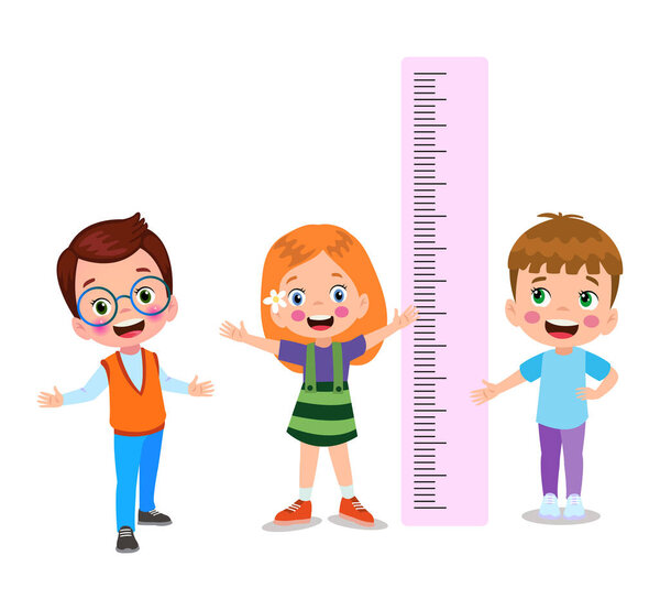 Мера роста для маленьких детей
