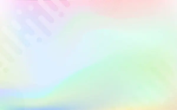 Foglio Olografico Gradiente Arcobaleno Pastello Astratto Colori Pastello Morbidi Sfondo — Vettoriale Stock