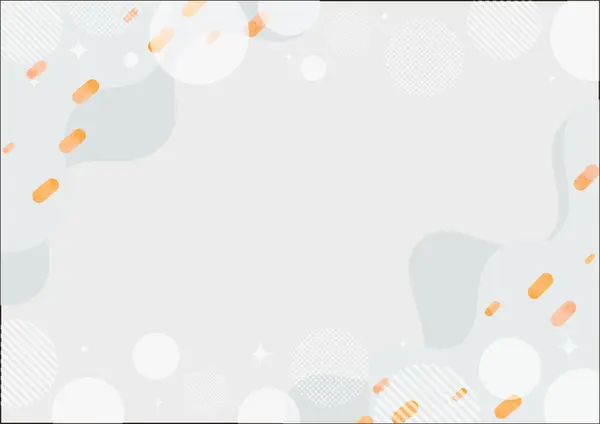 Fond Confettis Blanc Avec Des Confettis Colorés — Image vectorielle