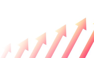 Oklarla soyut arkaplan. vektör illüstrasyonu.