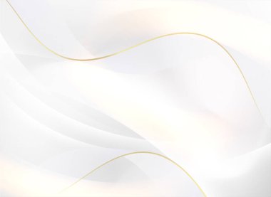 Soyut beyaz ve gri renkli, geometrik şekilli modern tasarım arka planı. vektör illüstrasyonu.