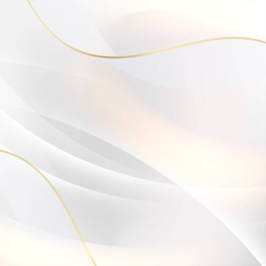 Soyut beyaz ve gri renkli, geometrik şekilli modern tasarım arka planı. vektör illüstrasyonu.