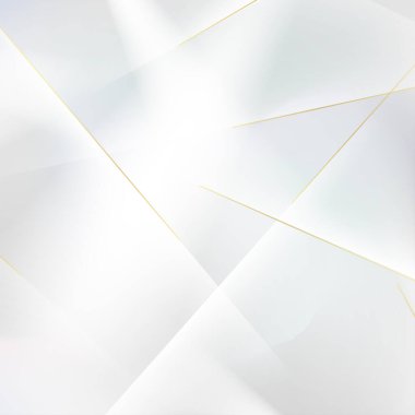 Soyut beyaz geometrik şekil