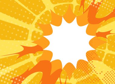 Yarım ton efektli soyut sarı arkaplan. 