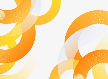 Soyut Gün Doğumu Çemberleri Arkaplanı