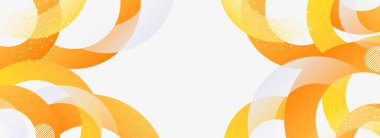 Soyut Gün Doğumu Çemberleri Arkaplanı