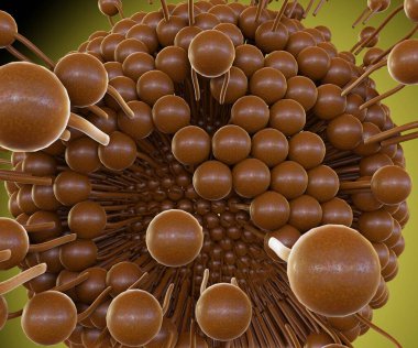 Liposom patlayabilir ya da nanohalılar ya da nanotıp 3D görüntüleme için kırılabilir.