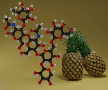 Bromelain in ananas proteaz olarak bilinen bir tür enzimdir ve amino asit zincirlerini keserek diğer proteinleri ayırır.