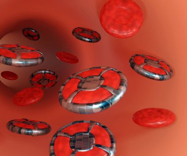 Yapay ya da sentetik kan hücreleri, alyuvar hücrelerinin 3d yerine geçen ürünlerdir.