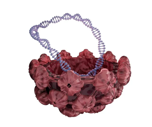 Zole Edilmiş Insan Papillomavirus Genomları Çift Iplikli Dairesel Dna Oluşturma — Stok fotoğraf