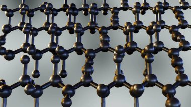 Naylon molekülü, aralarındaki amid bağlantıları tekrarlayan birimlerden oluşan bir yoğunlaştırma polimeridir: bu yüzden genellikle poliyamid 3d görüntüleme olarak adlandırılır.