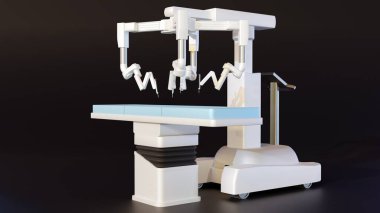 Da Vinci Cerrahi Sistemi asgari invaziv cerrahi yaklaşımı 3d olan bir robot cerrahi sistemidir.