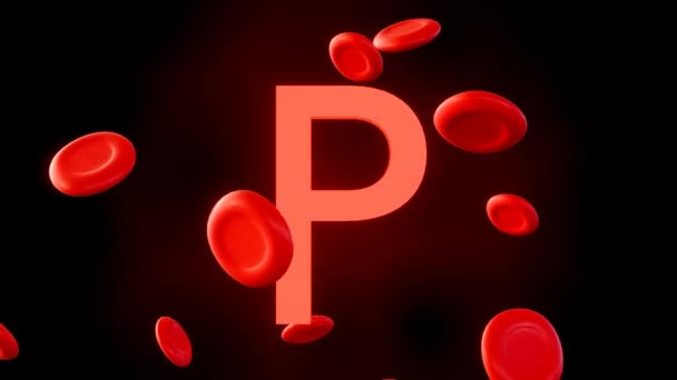 Krevní Systém Klasifikace Lidské Krve Základě Přítomnosti Některé Tří Látek — Stock video