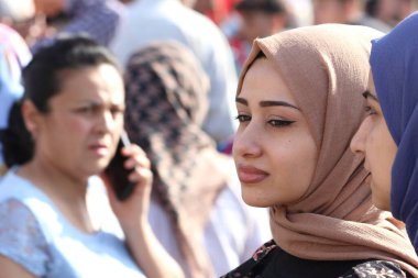 Türkiye cumhurbaşkanlığı ve parlamento seçimleri 2023. Halk İttifakı 'nın seçim kampanyası 9 Mayıs 2023' te Adana, Türkiye 'de gerçekleşti.