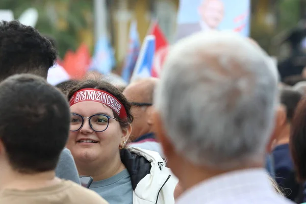 stock image Turkish presidential and parliamentary election 2023. The Nation Alliance's election campaign held in Adana, AdanaTurkey, May 8, 2023