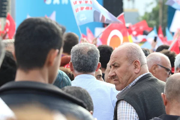 Τουρκικές Προεδρικές Και Κοινοβουλευτικές Εκλογές 2023 Εκλογική Εκστρατεία Της Εθνικής — Φωτογραφία Αρχείου