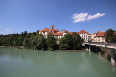Almanya, Bavyera 'daki Fuessen HohesSchloss Sarayı