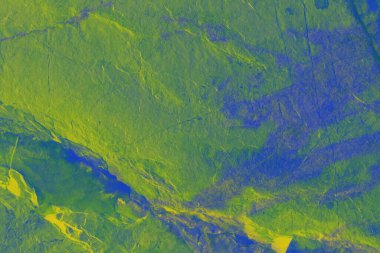 Soyut ve renkli bir taş sunumu. Boşluğu kopyala