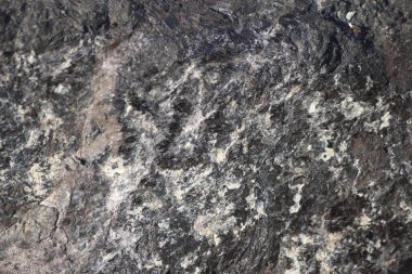 Kromit kayasının yüzey yapısı