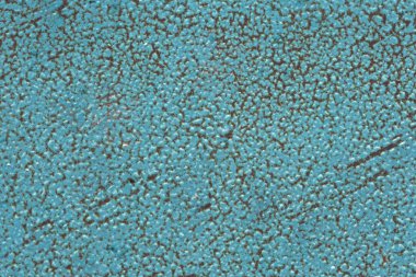 mavi boya su topladı ve sert metal yüzey