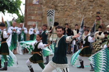 Barbarossa San Quirico d 'Orcia Festivali, Toskana, İtalya