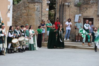Barbarossa San Quirico d 'Orcia Festivali, Toskana, İtalya