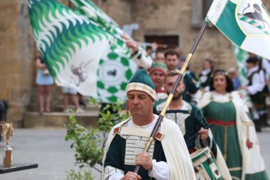 Barbarossa San Quirico d 'Orcia Festivali, Toskana, İtalya