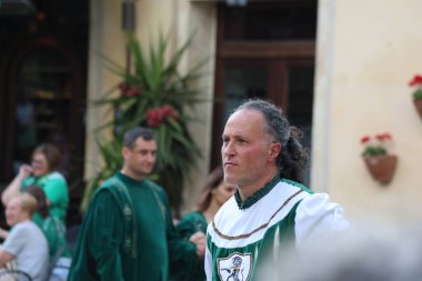 Barbarossa San Quirico d 'Orcia Festivali, Toskana, İtalya