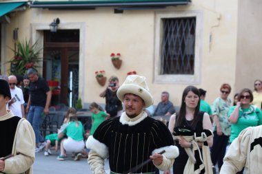 Barbarossa San Quirico d 'Orcia Festivali, Toskana, İtalya