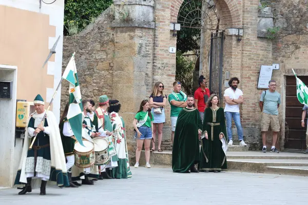 Barbarossa San Quirico d 'Orcia Festivali, Toskana, İtalya